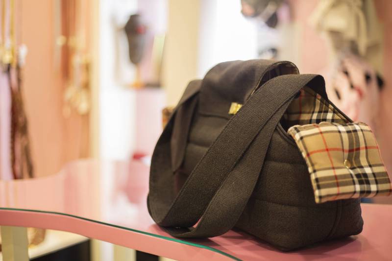 BOLSO TRANSPORTE NEGRO PARA PERRO - Imagen 5