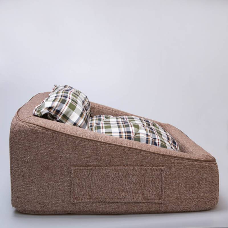 CAMA TRACUA VERDE JASPEADO - Imagen 2