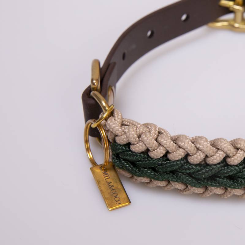 COLLAR DE CUERDA VERDE - Imagen 3