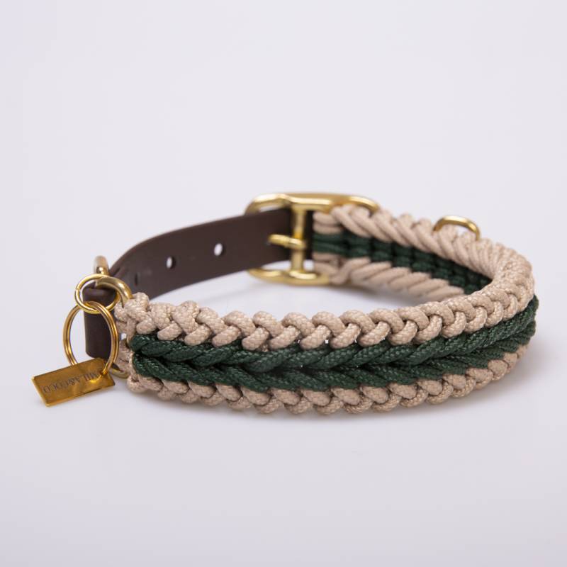 COLLAR DE CUERDA VERDE